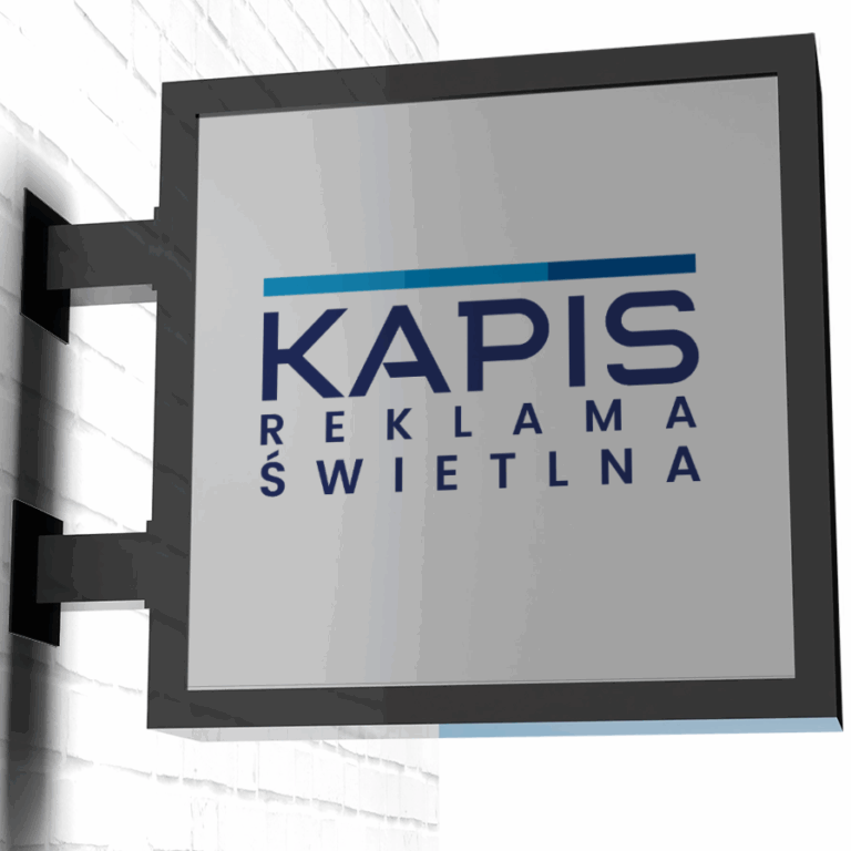 Store Logo Sign Box Mockup