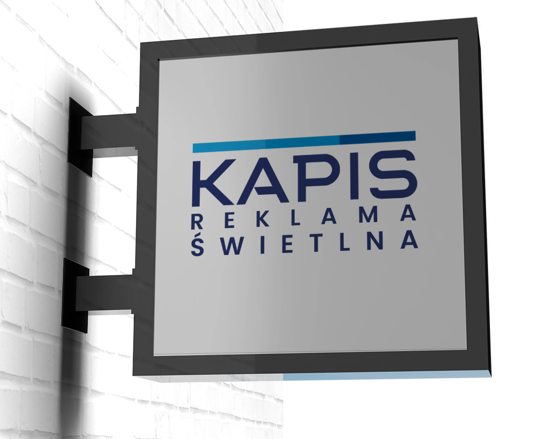 Store Logo Sign Box Mockup