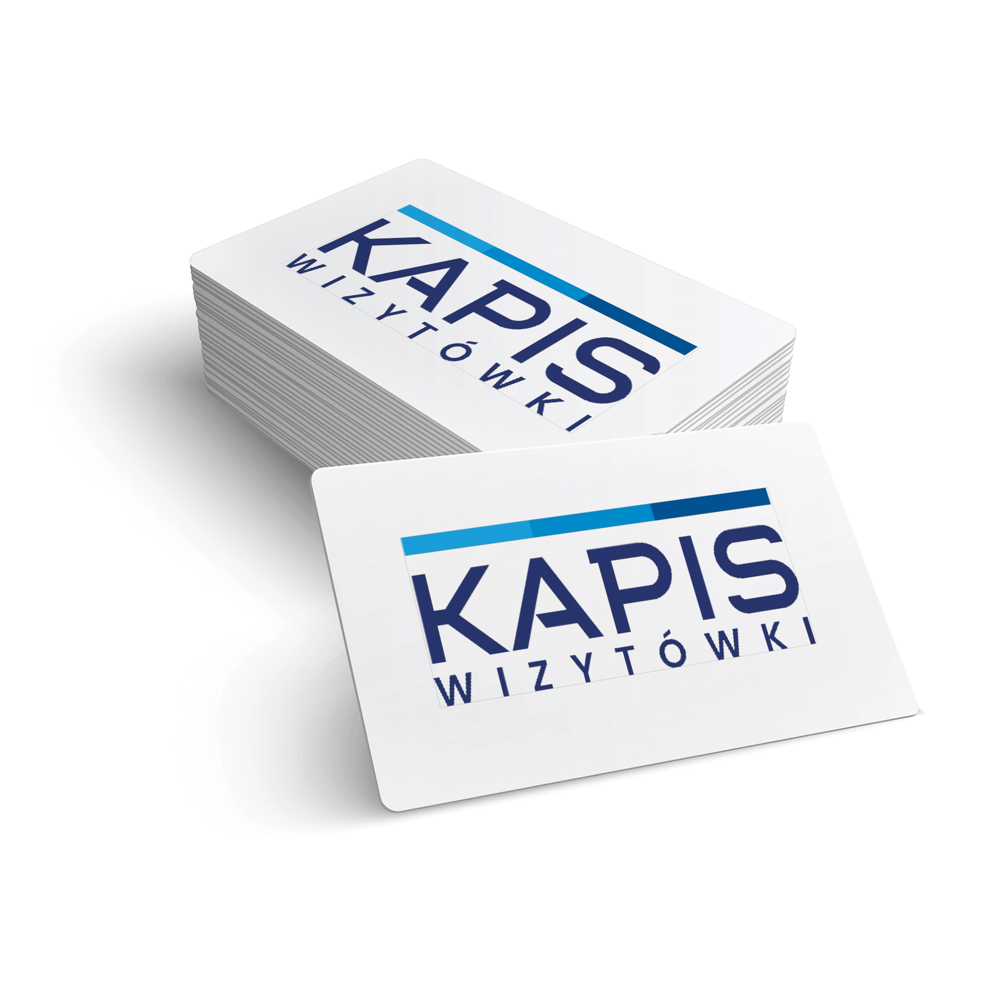 business card mockup white background