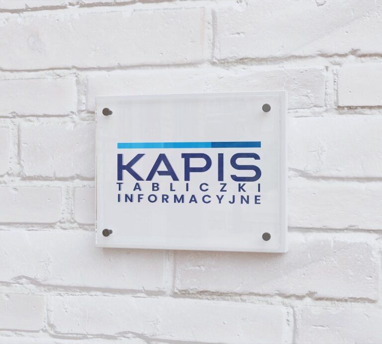 TABLICZKI INFORMACYJNE